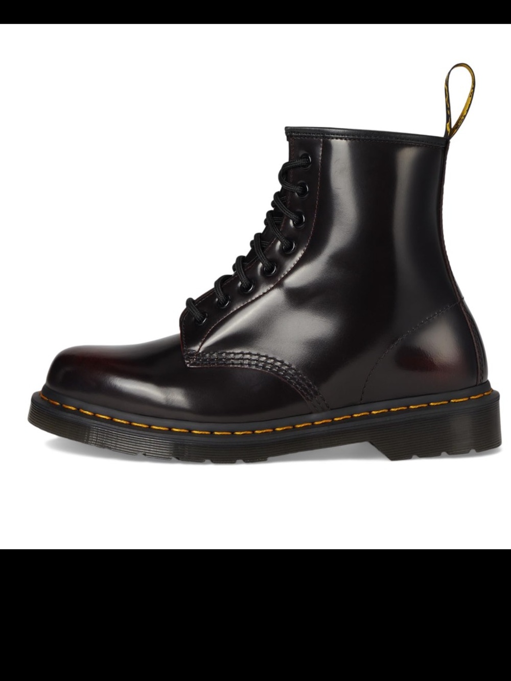 Dr. Martens 1460 Red Cherry  Leather Lace-Up Combat Boot